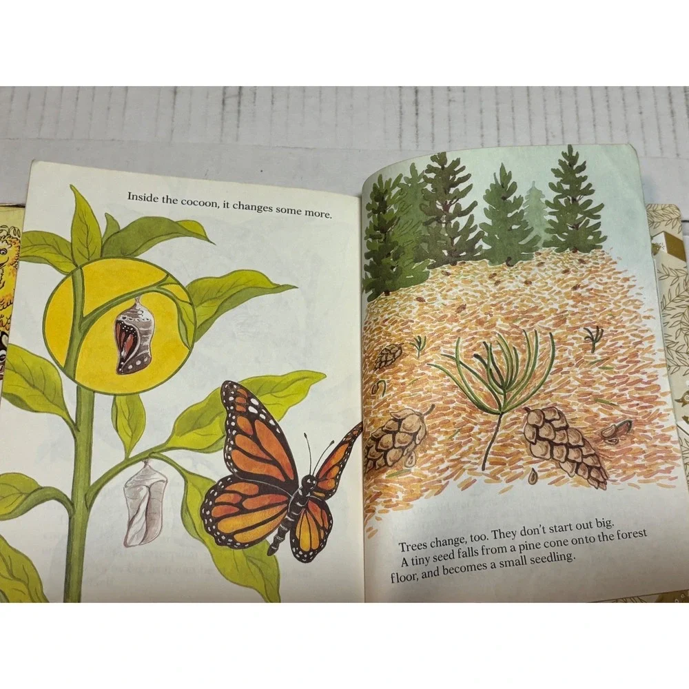 Little Golden Books Lot 6 Hymns Family Jungle Nature Boys Girls Vintage‎